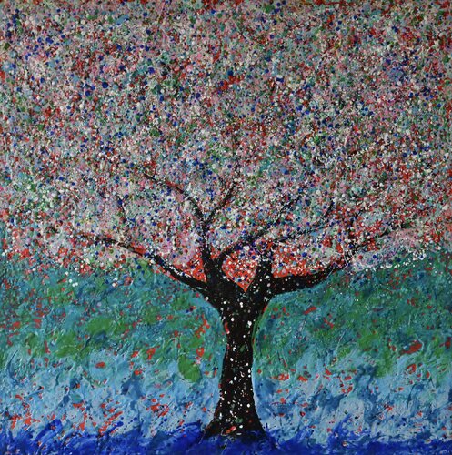 Camelia di Marie-Danielle Leblanc, Pittura in vendita su Singulart