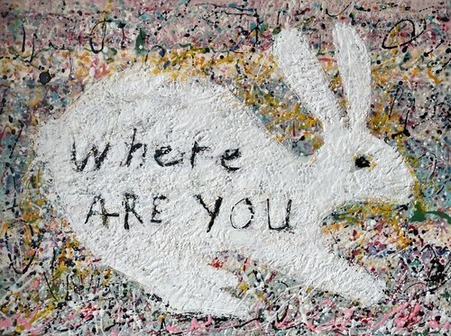 Where are you? par Marie-Danielle Leblanc, Peinture en vente sur Singulart