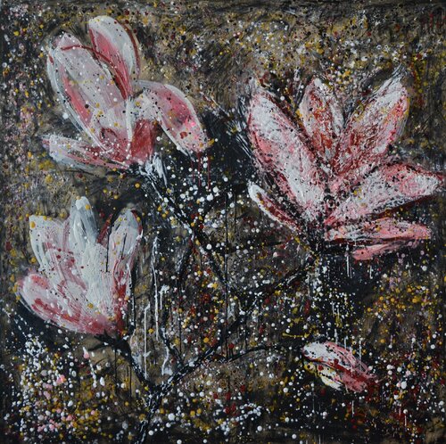 Magnolia de Marie-Danielle Leblanc, Pintura a la venta en Singulart