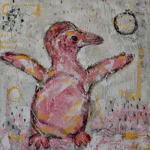 Joyful par Marie-Danielle Leblanc, Peinture en vente sur Singulart