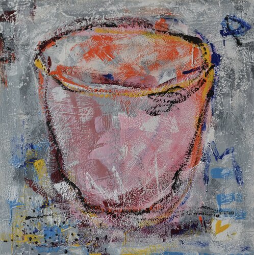 Playful bowl von Marie-Danielle Leblanc, Malerei kaufen auf Singulart