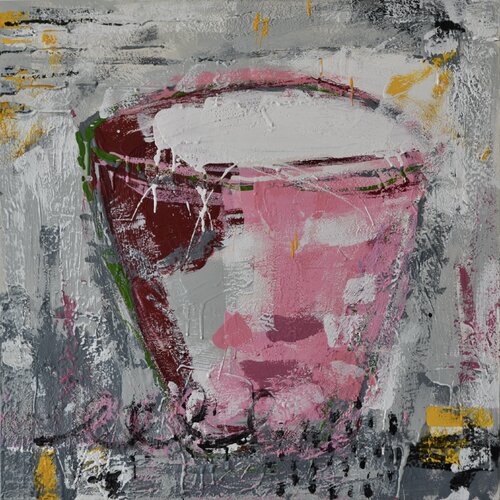 Joyful bowl de Marie-Danielle Leblanc, Pintura a la venta en Singulart