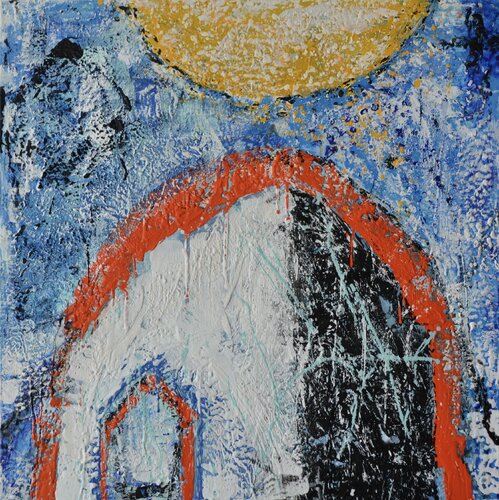 Home sweet home van Marie-Danielle Leblanc, Schilderij te koop op Singulart