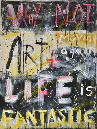 Moving again de Marie-Danielle Leblanc, Pintura a la venta en Singulart