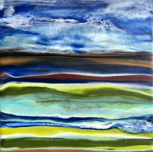 Nubra Valley #1 by Marie-Danielle Leblanc, Painting for Sale on Singulart