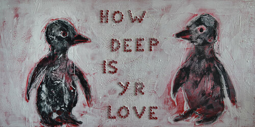 How deep is your love von Marie-Danielle Leblanc, Malerei kaufen auf Singulart