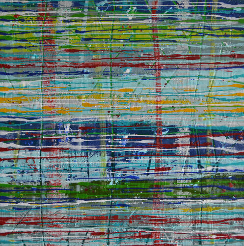 View from the condo von Marie-Danielle Leblanc, Malerei kaufen auf Singulart