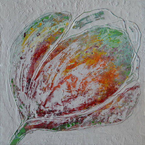 Artichoke #2 de Marie-Danielle Leblanc, Pintura a la venta en Singulart