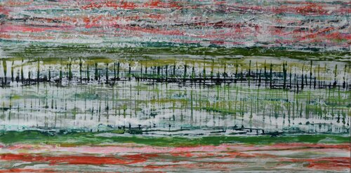 Rice Field  BALI by Marie-Danielle Leblanc, Painting for Sale on Singulart