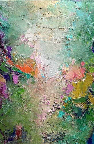 Rose Garden van Dini Christoforou, Schilderij te koop op Singulart