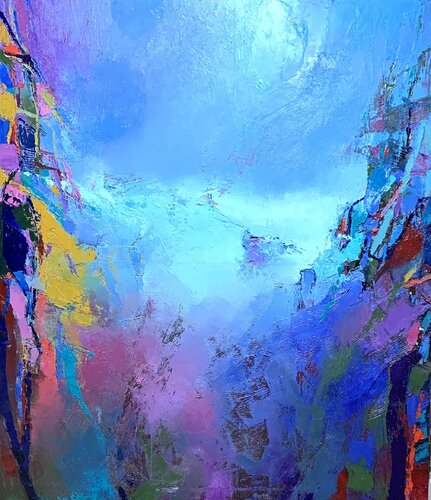 Ocean Cavern van Dini Christoforou, Schilderij te koop op Singulart