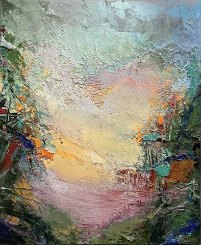 A heart of gold van Dini Christoforou, Schilderij te koop op Singulart