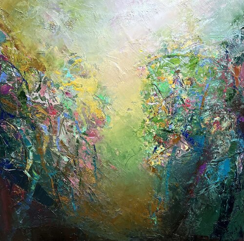 Nature’s Colors van Dini Christoforou, Schilderij te koop op Singulart