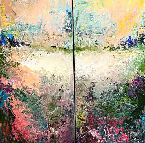 A Golden Day van Dini Christoforou, Schilderij te koop op Singulart