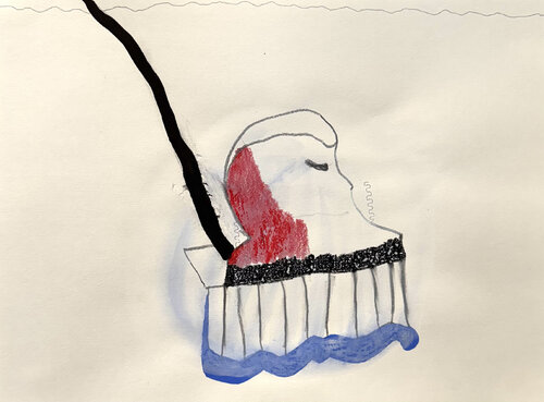 They Did Say Dry-dock Would Be Fascinating by Jody Drafta, 종이 for Sale on Singulart