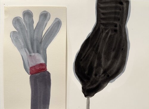 Kinds of Hands by Jody Drafta, 종이 for Sale on Singulart