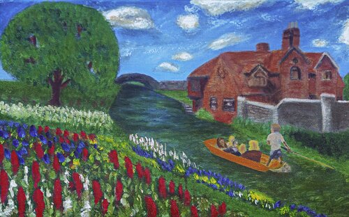 Gentle stream von Rodolfo III Molina, Malerei kaufen auf Singulart
