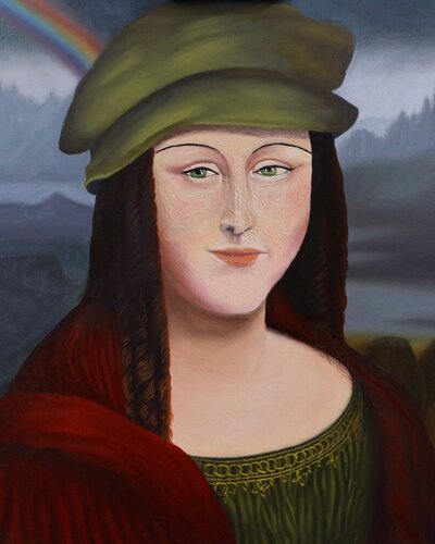 Mona Vinci van Rodolfo III Molina, Schilderij te koop op Singulart