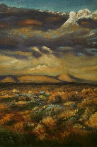 Western dusk von Rodolfo III Molina, Malerei kaufen auf Singulart