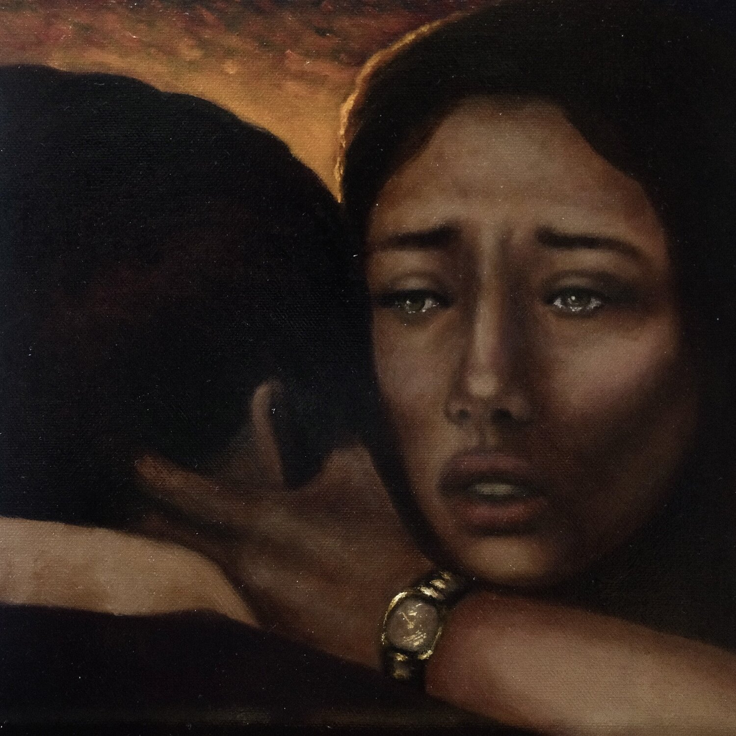 Final Farewell Rodolfo III Molina Original painting for sale