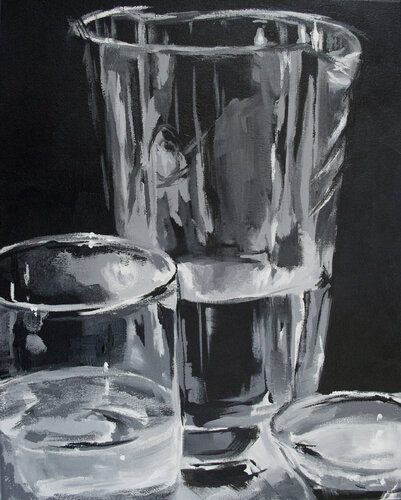 Cheers to Us! von Barbara Skiba-Poniatowski, Malerei kaufen auf Singulart