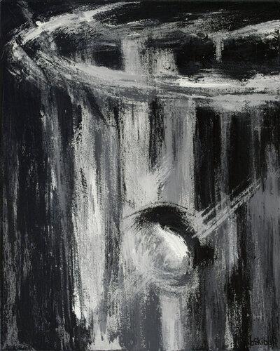Nightfall van Barbara Skiba-Poniatowski, Schilderij te koop op Singulart