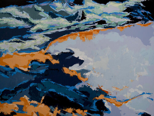 La Jolla Cove von Barbara Skiba-Poniatowski, Malerei kaufen auf Singulart