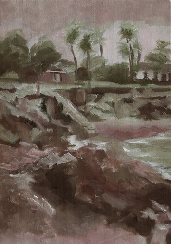 On the Rocks in La Jolla Cove von Barbara Skiba-Poniatowski, Malerei kaufen auf Singulart