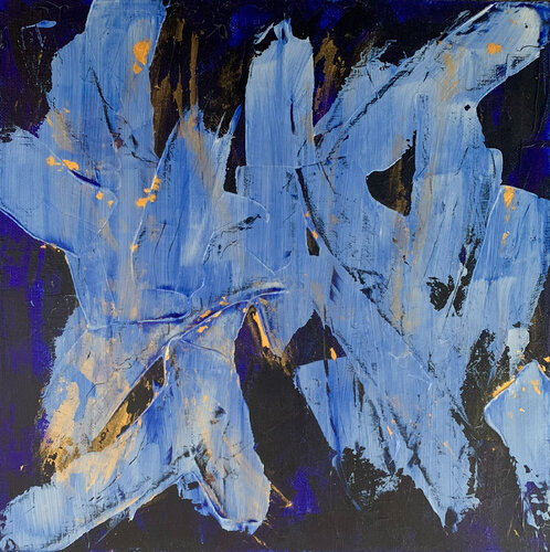 Blue on Blue Barbara Skiba-Poniatowski