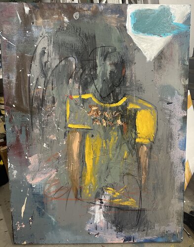 Jamaica in the Air di Eric Alperin, Pittura in vendita su Singulart