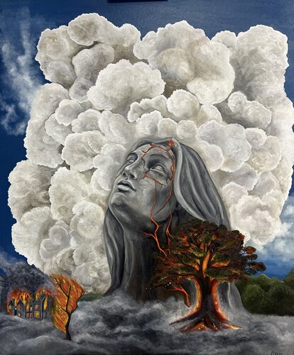 Rebirth par Nataliia Antonets, Dessin en vente sur Singulart