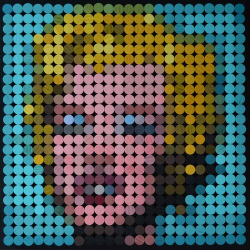 Wooden art "Marilyn Monroe" von Nadia Eremina (pix-n-art), Andere Medien kaufen auf Singulart