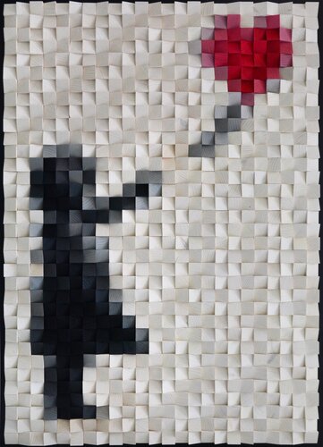 Girl Without a Balloon von Nadia Eremina (pix-n-art), Malerei kaufen auf Singulart