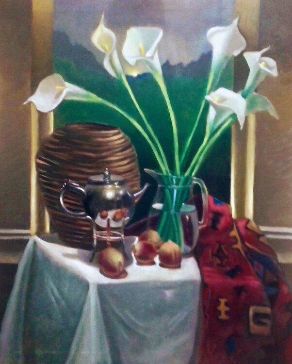 Composición con calas Fabián Sabbadin