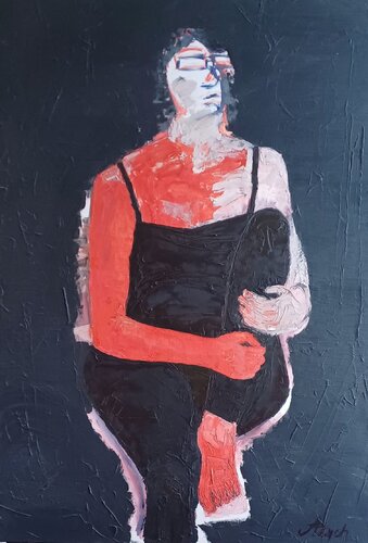 without title di Agnieszka Zych, Pittura in vendita su Singulart