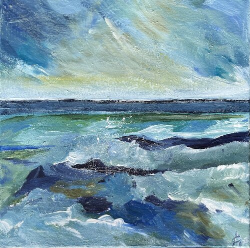 Nordsee Licht 5 de Andrea Grube, Pintura a la venta en Singulart