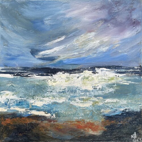 Licht über der See 2 de Andrea Grube, Pintura a la venta en Singulart