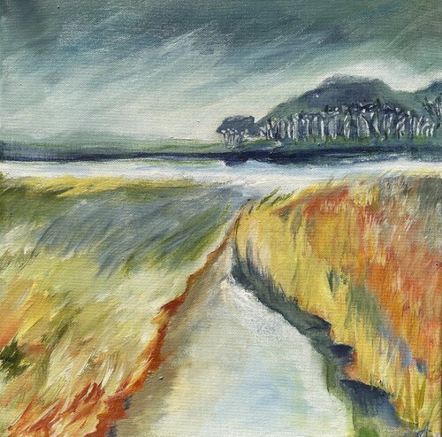 Zuflüsse 2 di Andrea Grube, Pittura in vendita su Singulart