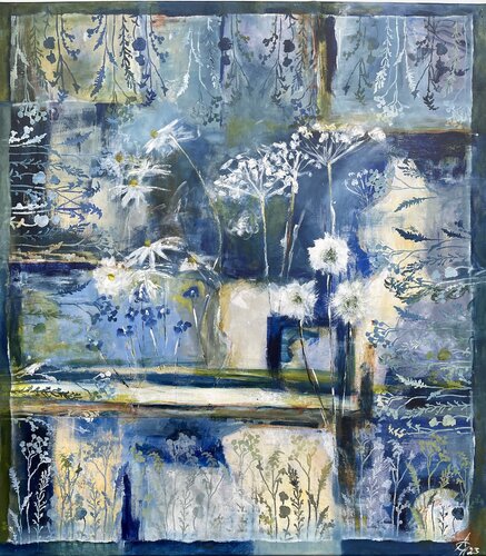 Hot August Field`s de Andrea Grube, Pintura a la venta en Singulart