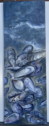Angespült van Andrea Grube, Schilderij te koop op Singulart