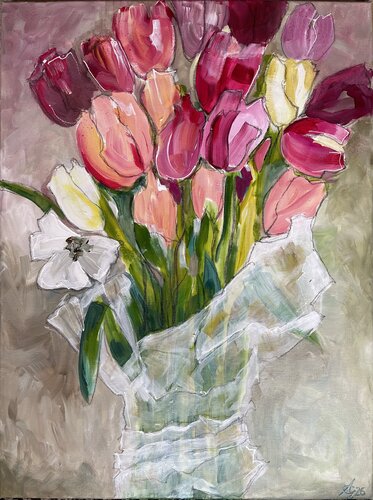 Überraschung by Andrea Grube, 회화 for Sale on Singulart