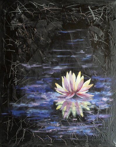 Princess of the night di Iryna Budai, Pittura in vendita su Singulart