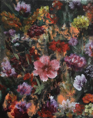 Spring field di Iryna Budai, Pittura in vendita su Singulart