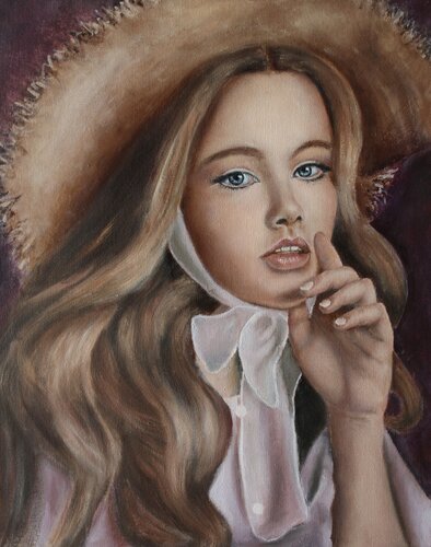 Innocent youth di Iryna Budai, Pittura in vendita su Singulart