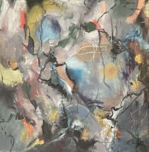 Intuitive painting #3 di Iryna Budai, Pittura in vendita su Singulart