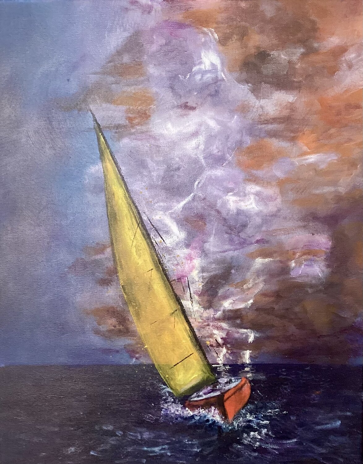 Sailing away Iryna Budai