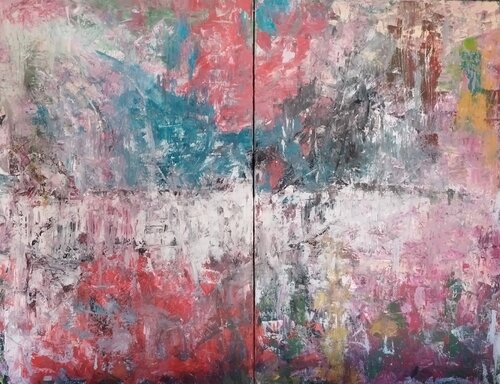 Paysage enneigé au Revest (hiver 23) by Erwin STEINBACH, Painting for Sale on Singulart