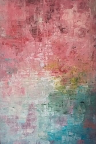 Les azalées sur la mare by Erwin STEINBACH, Painting for Sale on Singulart