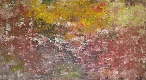 La vallée mauve by Erwin STEINBACH, Painting for Sale on Singulart