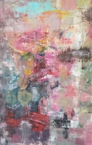 Mon chien ne sort jamais sans moi by Erwin STEINBACH, Painting for Sale on Singulart